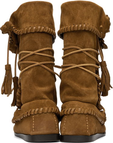 Tenisky a topánky ISABEL MARANT Isabel Marant Winki Suede Boots Hnedá | BO0210FA-C2A05S, 1