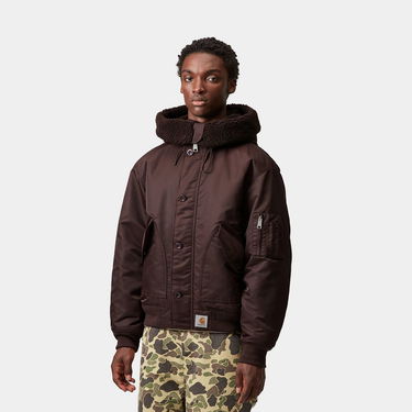 Bomber bunda Carhartt WIP Carhartt WIP HD Oltera Bomber Jacket Hnedá | I035309_9, 3