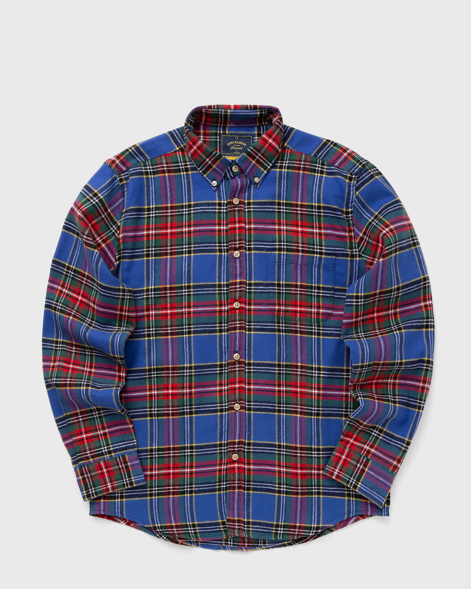 Košeľa Portuguese Flannel Flannel MAGAZINE Longsleeves Shirt Modrá | AW24.057.MAGAZINE, 0