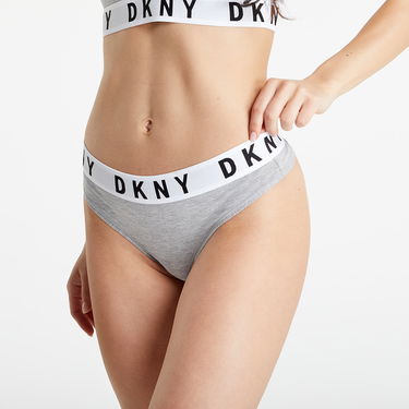 Nohavičky DKNY String Panties Šedá | DK4529-ST100, 4