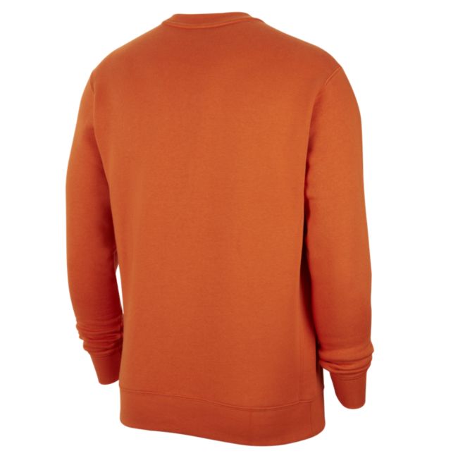 Sveter Nike Netherlands Club Fleece Crew-Neck Sweatshirt Oranžová | DH4982-893, 1