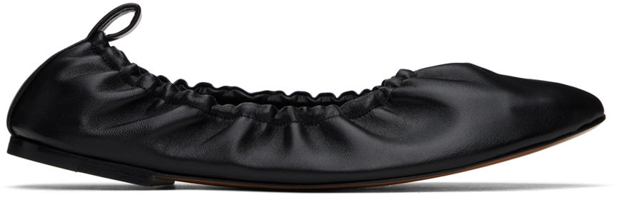 Oblečenie The Row The Row Glove Leather Flats Čierna | F1372-SPN60, 0