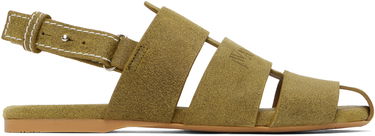 Oblečenie JW Anderson JW Anderson Suede Fisherman Sandals Zelené | SN0084-LA0359, 0