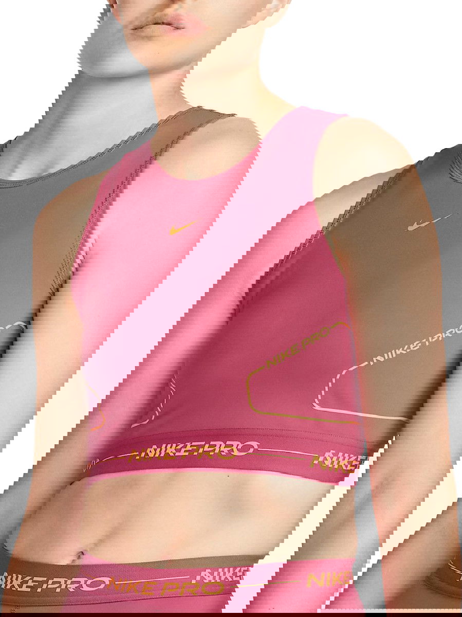 Crop Top Nike Dri-FIT Training Crop Top Ružová | dm7685-633, 0