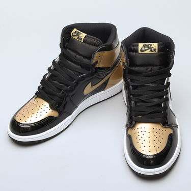 Tenisky a topánky Jordan Air Jordan 1 Retro High OG NRG "Gold Toe" Metalická | 861428-007, 2