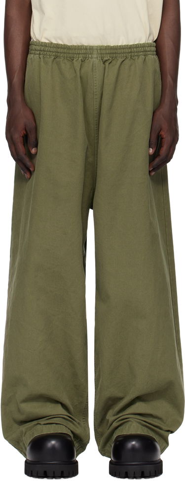 Tepláky Balenciaga Balenciaga Baggy Sweatpants Zelené | 808895TRP103420, 0