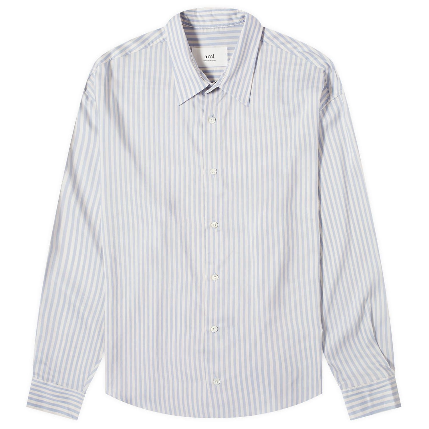 Košeľa AMI Boxy Stripe Šedá | USH126-VI0015-195, 0