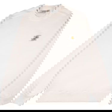 Mikina Carhartt WIP Men's White Sweatshirt Biela | I029957, 0