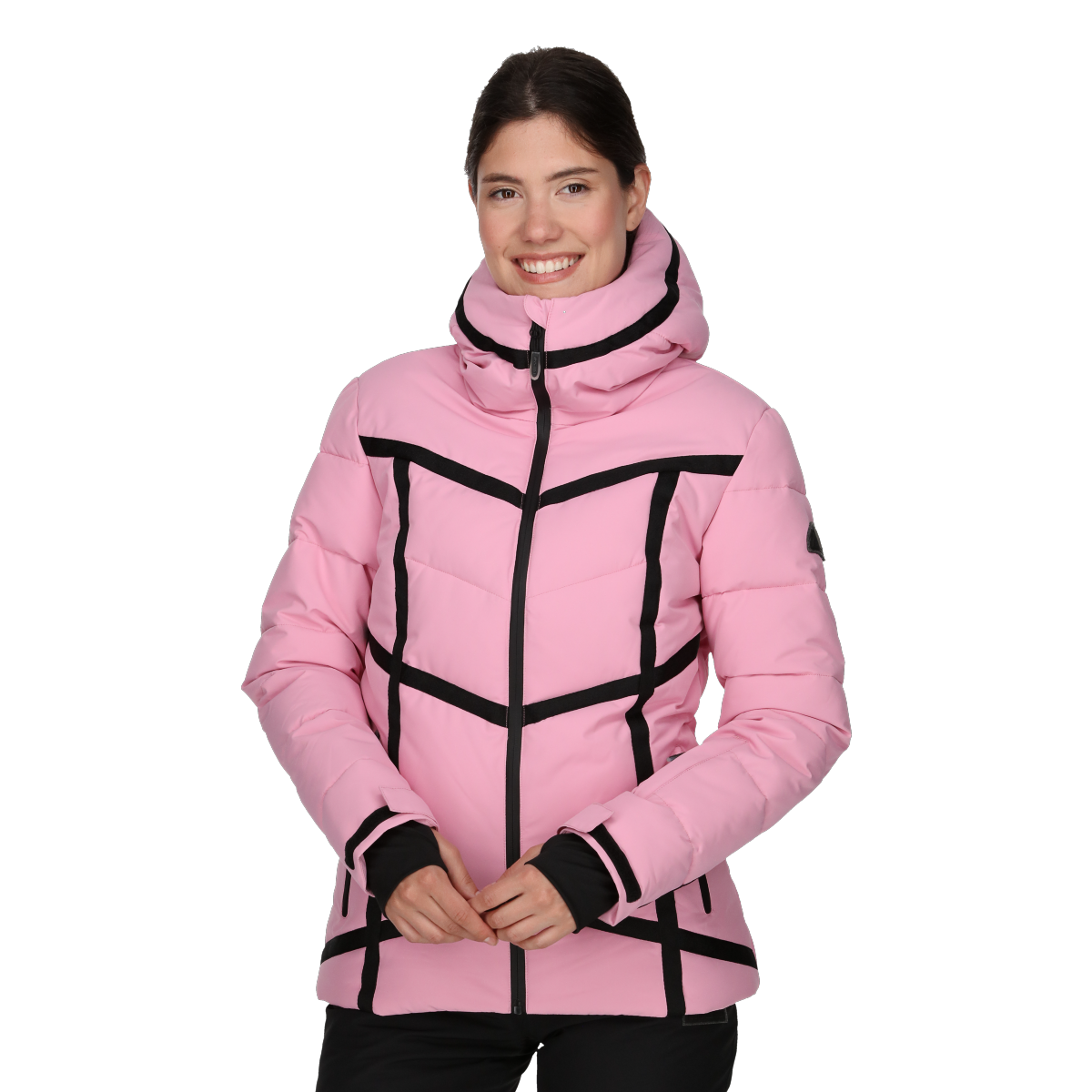 Prešívaná bunda Ellesse Structured Puffer Jacket CLAUDIA Ružová | ELA233F505-84, 0