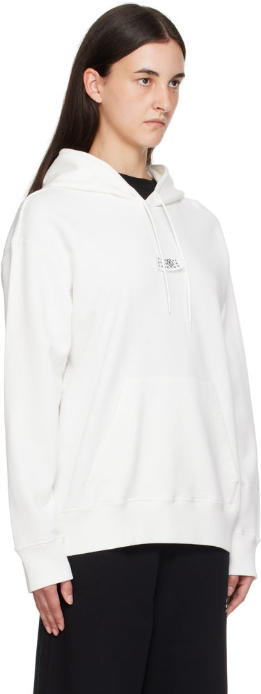 Mikina Maison Margiela MM6 Maison Margiela Numeric Hoodie Biela | SH0GU0033 M25025, 1