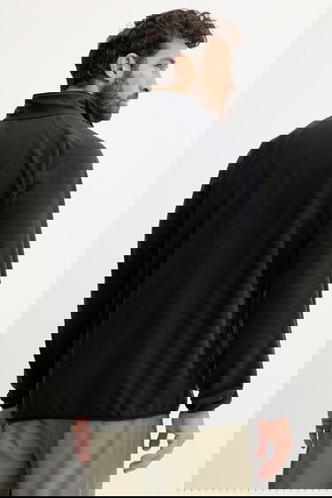 Bunda Columbia Fast Trek Full-Zip Fleece Jacket with Chest Pocket Čierna | 2135691, 2