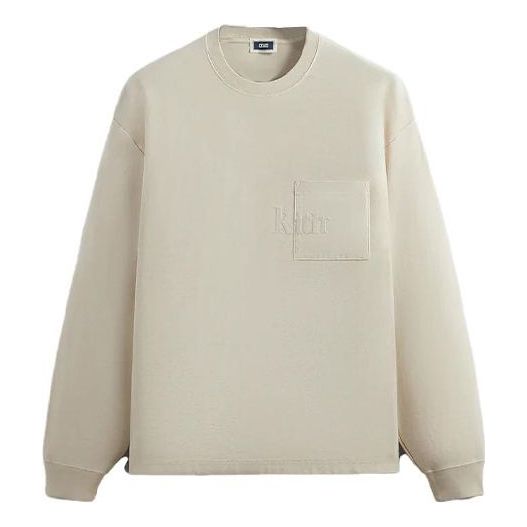 Sveter KITH KITH Quinn Long-Sleeve T-Shirt Béžová | KHM031552-262, 0