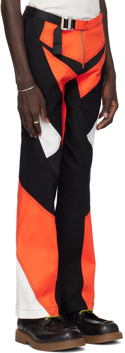 Cargo nohavice Dion Lee Panel Moto Trousers Oranžová | C2127S23, 1