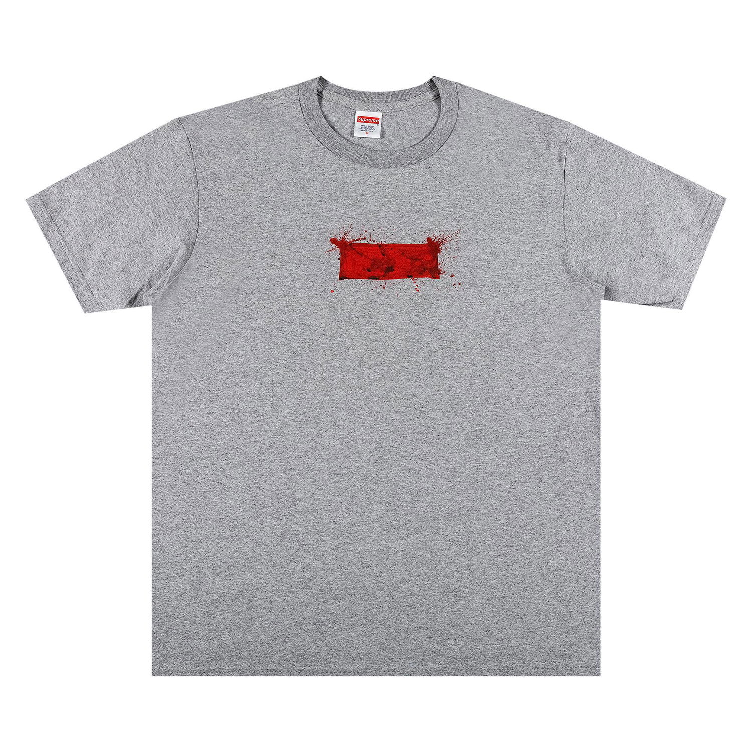 Tričko Supreme Ralph Steadman Box Logo Tee Šedá | SS22T12 HEATHER GREY, 1