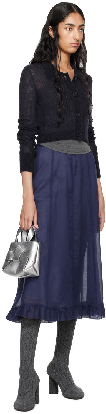 Sveter Cecilie Bahnsen Cecilie Bahnsen Jacqueline Cropped Cardigan Čierna | 2.24KNI52004 JAQUELINE CARDIGAN, 3
