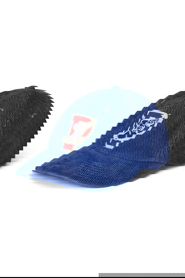 Šiltovka Polo by Ralph Lauren Corduroy Baseball Cap with Winged P Logo Appliqué Modrá | 710963786, 0