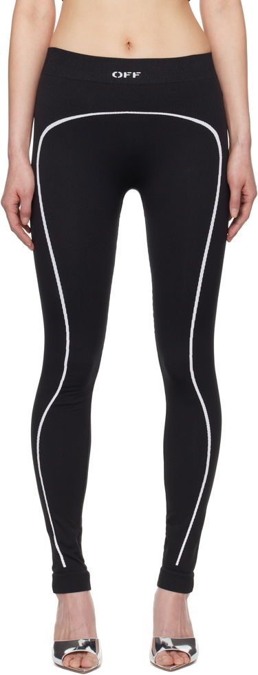 Legíny Off-White Stamp Seamless Sport Leggings Čierna | OWVV015C99KNI0021001, 0