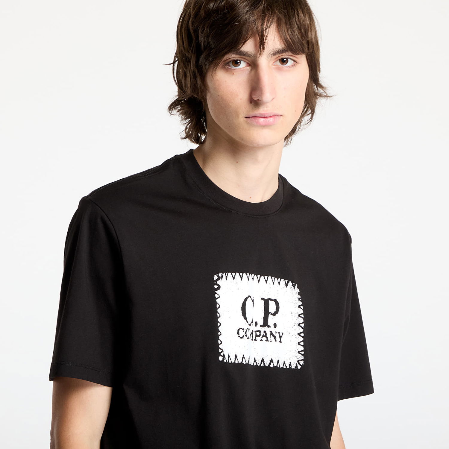 Tričko C.P. Company C.P. Company 30/1 Short Sleeve T-Shirt XL Čierna | 18MCTS0259A005100W-999, 1