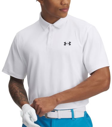 Polo tričko Under Armour UA T2G Pique Polo Shirt Biela | 1390123-100, 0