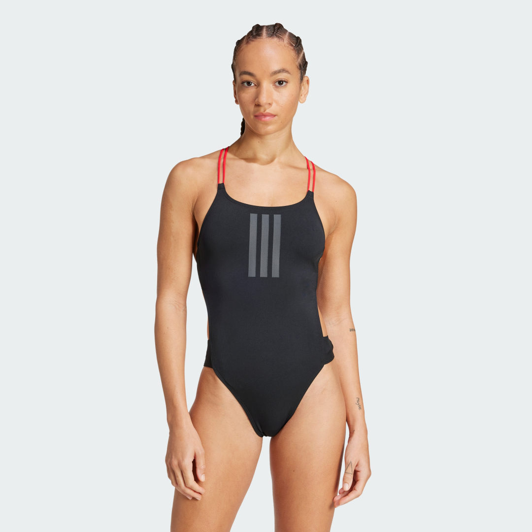 Plavky adidas Performance Ripstream X-Back Swimsuit Čierna | JE1919, 0