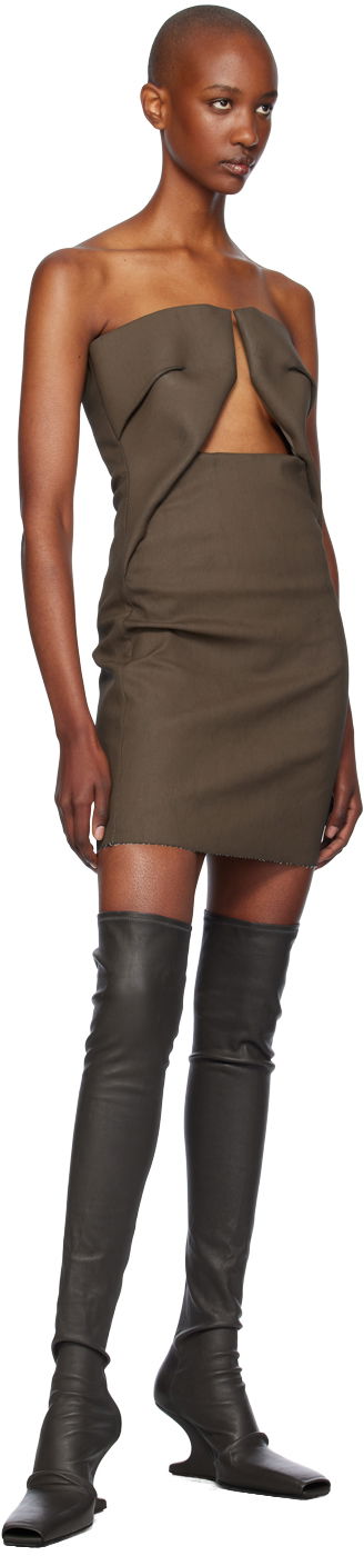 Oblečenie Rick Owens Rick Owens Porterville Cantilever Tall Boots Šedá | RP02D3807 LS, 4