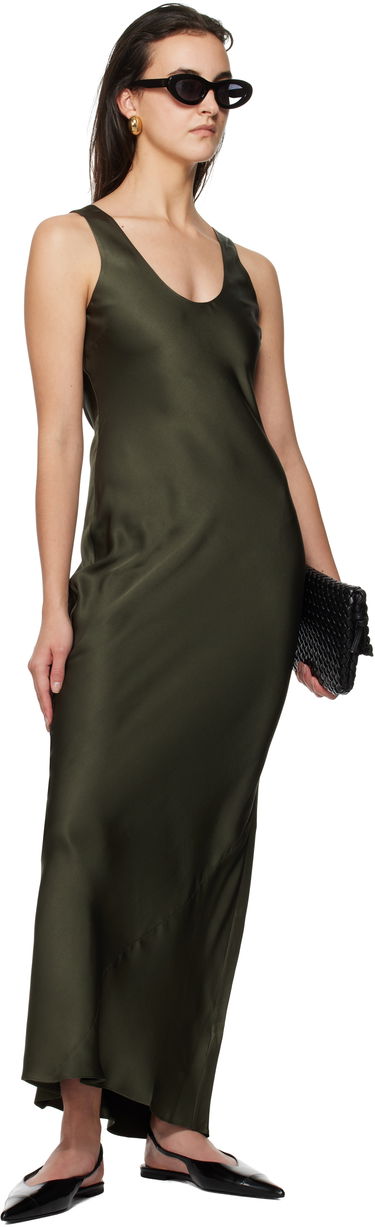 Šaty Anine Bing Camille Midi Dress Zelené | A-02-10544-GEE31, 3