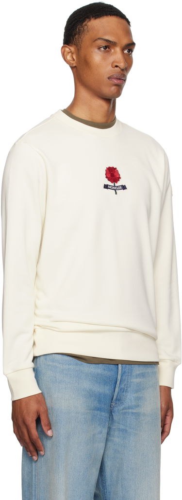 Mikina Moncler Moncler Archivio Sweatshirt Biela | K20918G0003689B3P, 1
