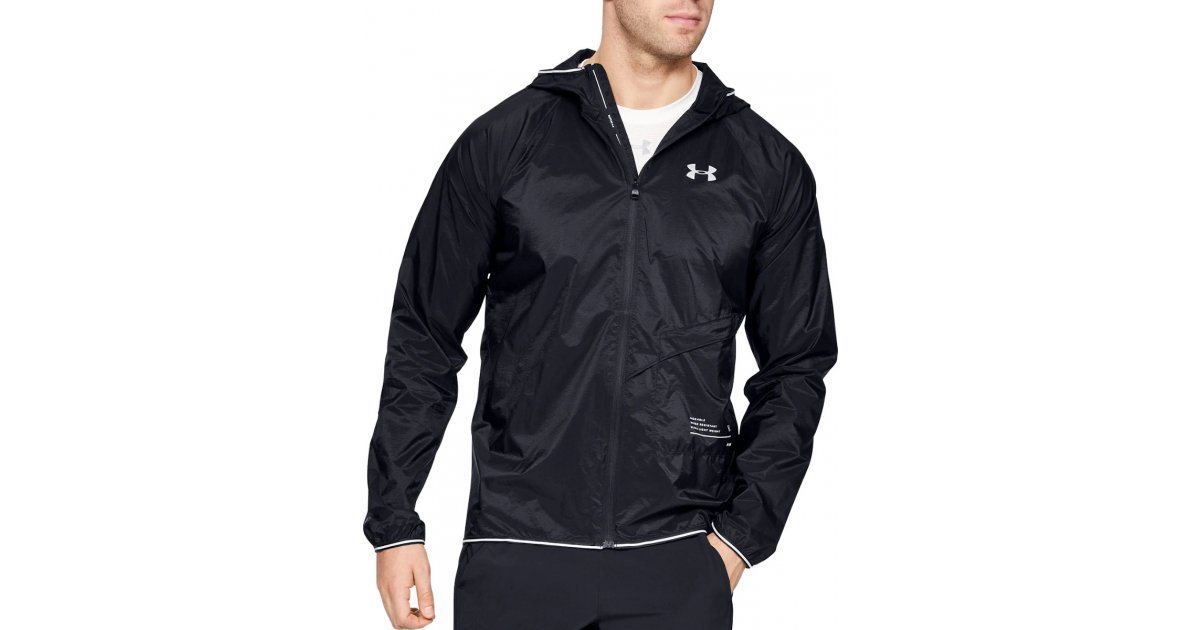 Vetrovka Under Armour Packable Water-Resistant Running Jacket Čierna | 1326597-001, 1