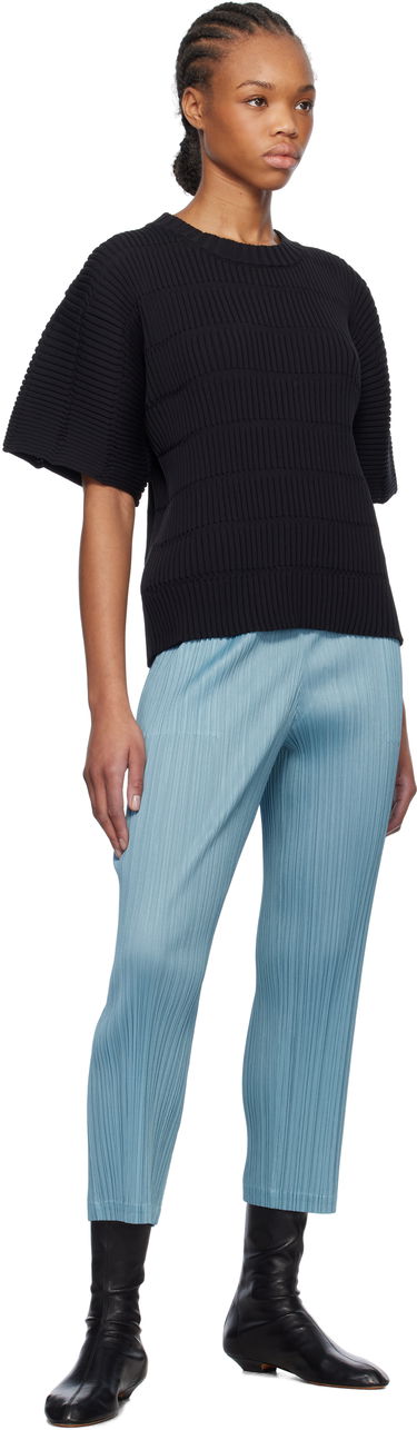 Sveter Pleats Please Issey Miyake Pleats Please Issey Miyake Jiggly Knit Sweater Čierna | PP56KK811, 3