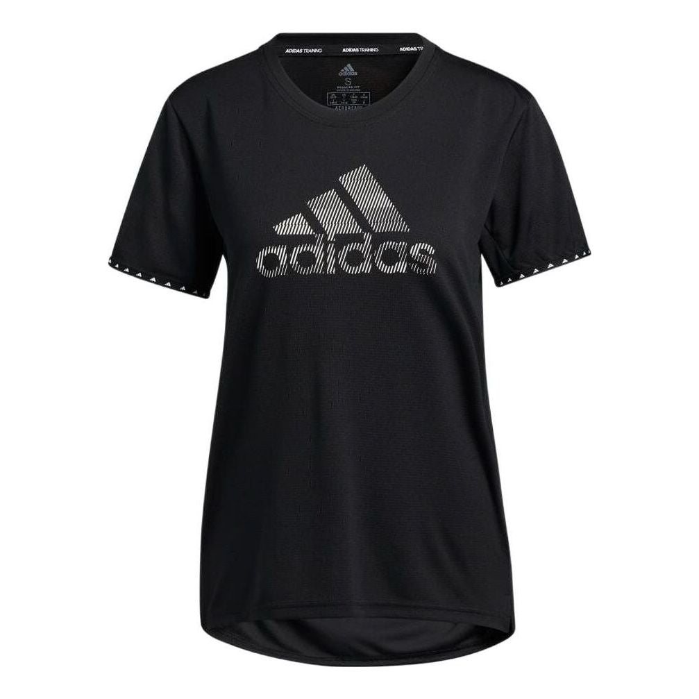 Tričko adidas Originals Badge Of Sport Necessi Black T-Shirt Čierna | GQ9412, 0