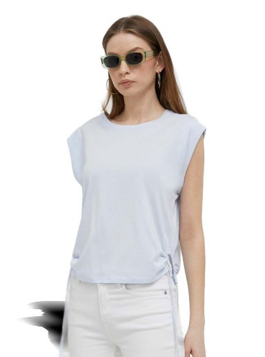 Tričko DKNY Side Cut Tee Modrá | E3DH0SPD