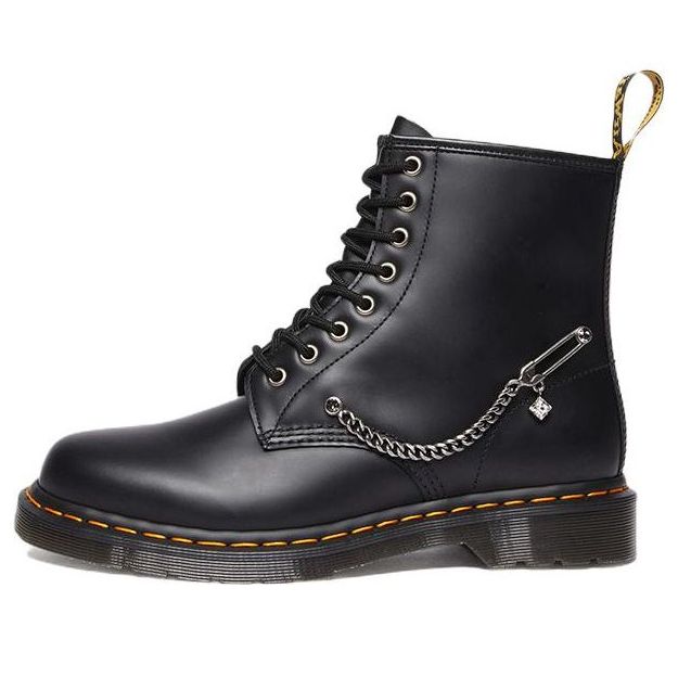 Tenisky a topánky Dr. Martens Martens 1460 Swarovski Leather Boots Čierna | 28016001