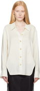 Khaite Herschel Striped Button-Down Shirt