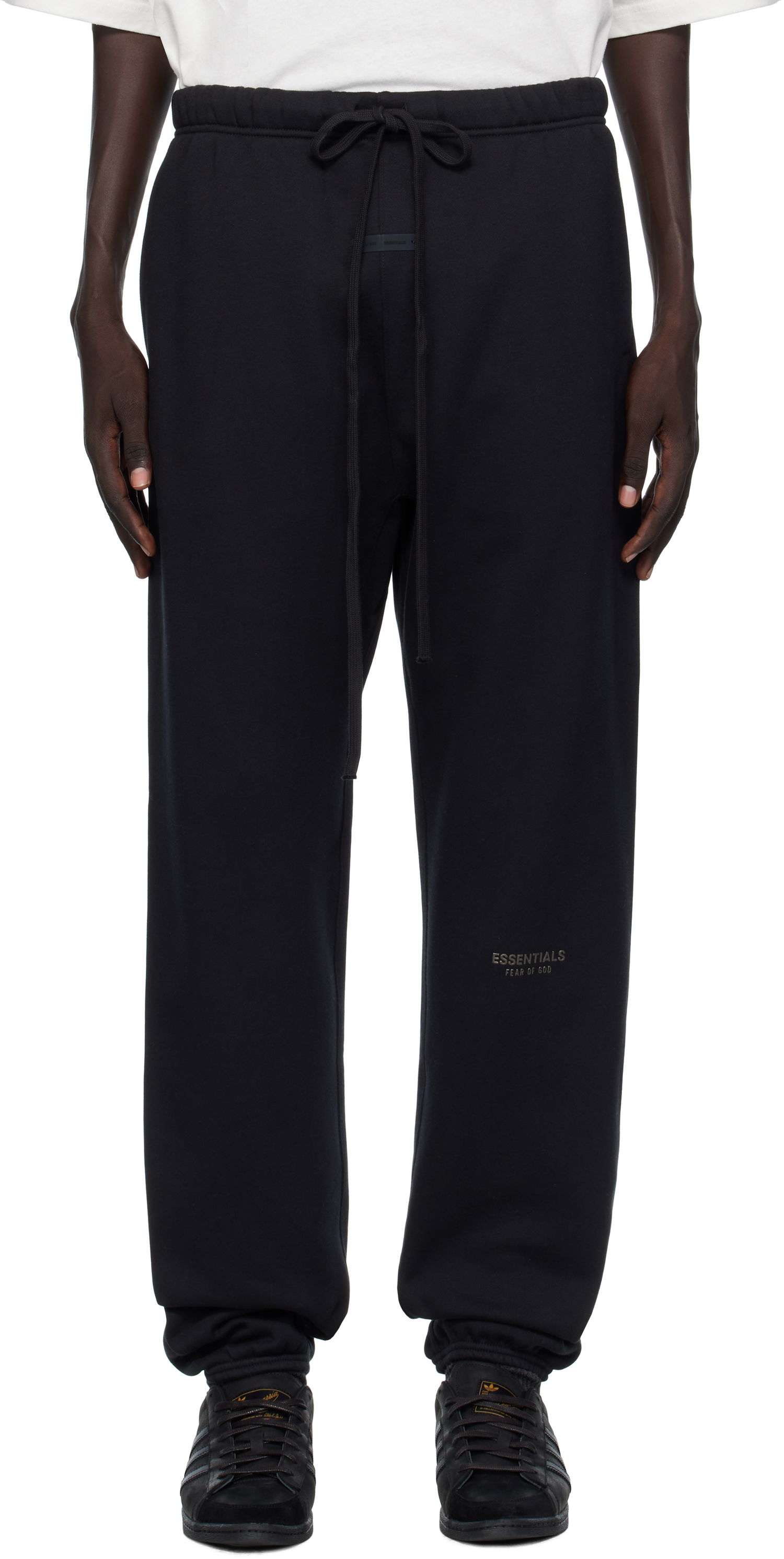 Tepláky Fear of God Fear of God ESSENTIALS Vintage Fleece Sweatpants Čierna | 130SP258040F, 0