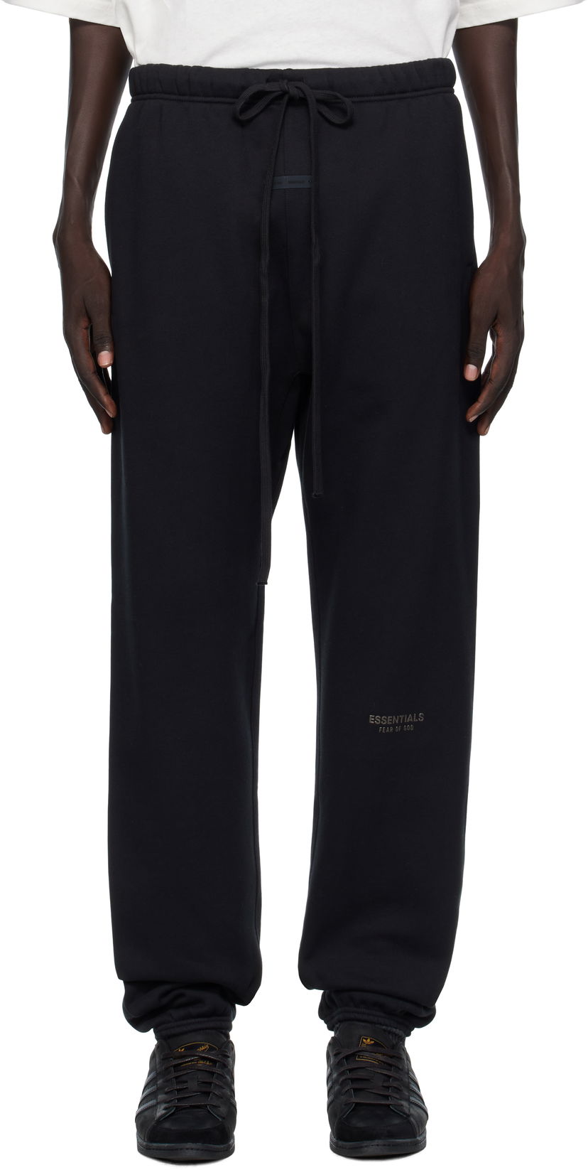 Tepláky Fear of God Fear of God ESSENTIALS Vintage Fleece Sweatpants Čierna | 130SP258040F