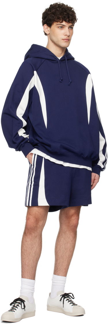 Mikina Y-3 Y-3 Cut Line Hoodie Navy | JM3231, 4