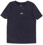 Ribbed T-Shirt Logo Abbreviated