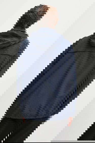 Vetrovka Barbour Modified Durham Showerproof Transitional Oversize Jacket Navy | MSP0133, 2