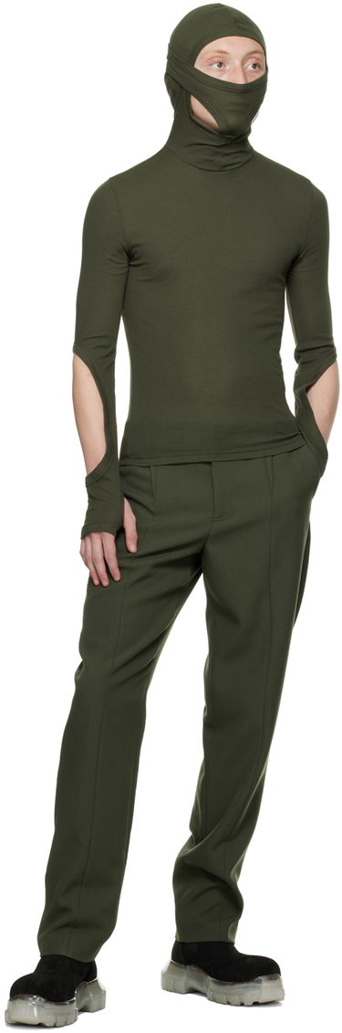 Sveter Dion Lee Dion Lee Interlock Mask Turtleneck Top Zelené | C3078F22, 4