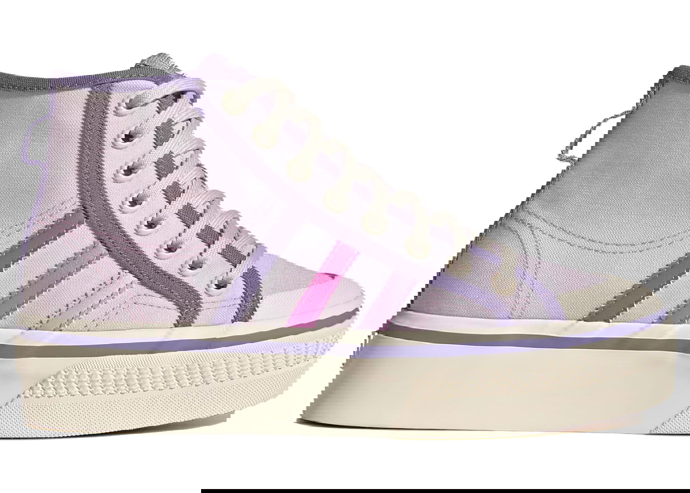 Tenisky a topánky adidas Originals Nizza Platform Mid Parley Almost Pink W Fialová | GX4608, 0