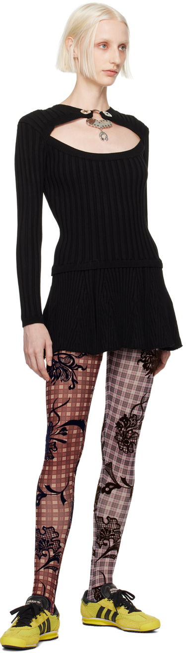 Šaty Chopova Lowena Darlene Sweetheart Mini Dress Čierna | 1265, 3
