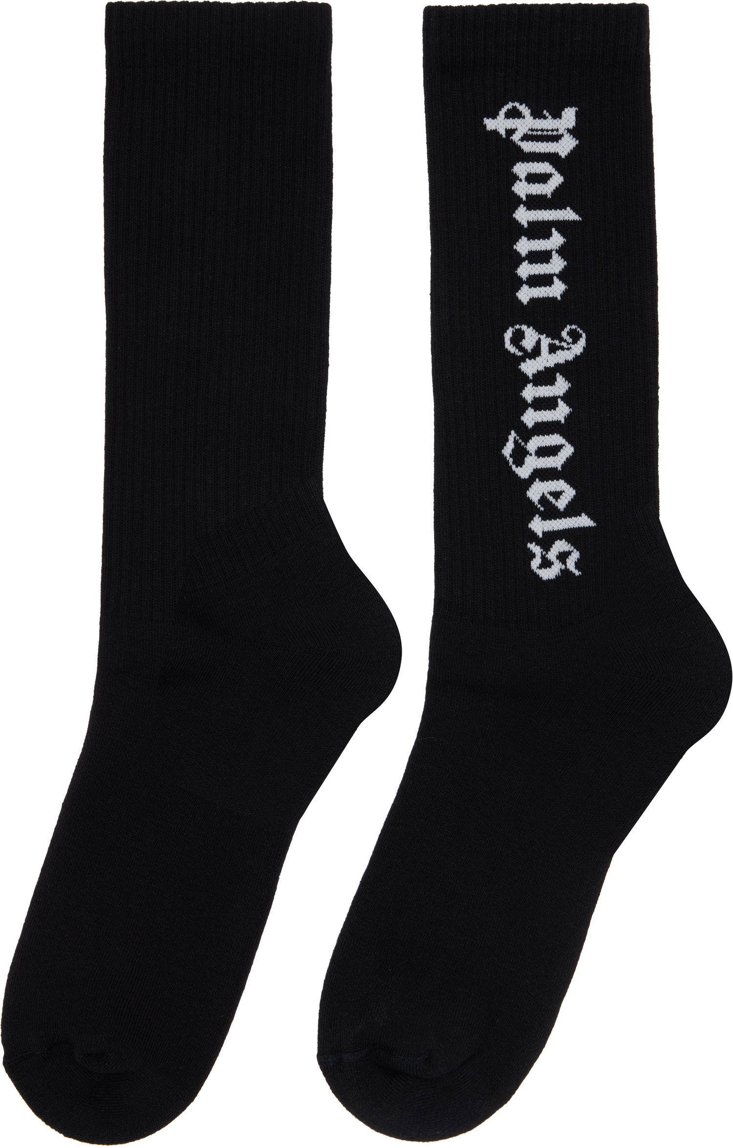 Ponožky Palm Angels Logo Socks Čierna | PMRA001C99FAB0021001, 1