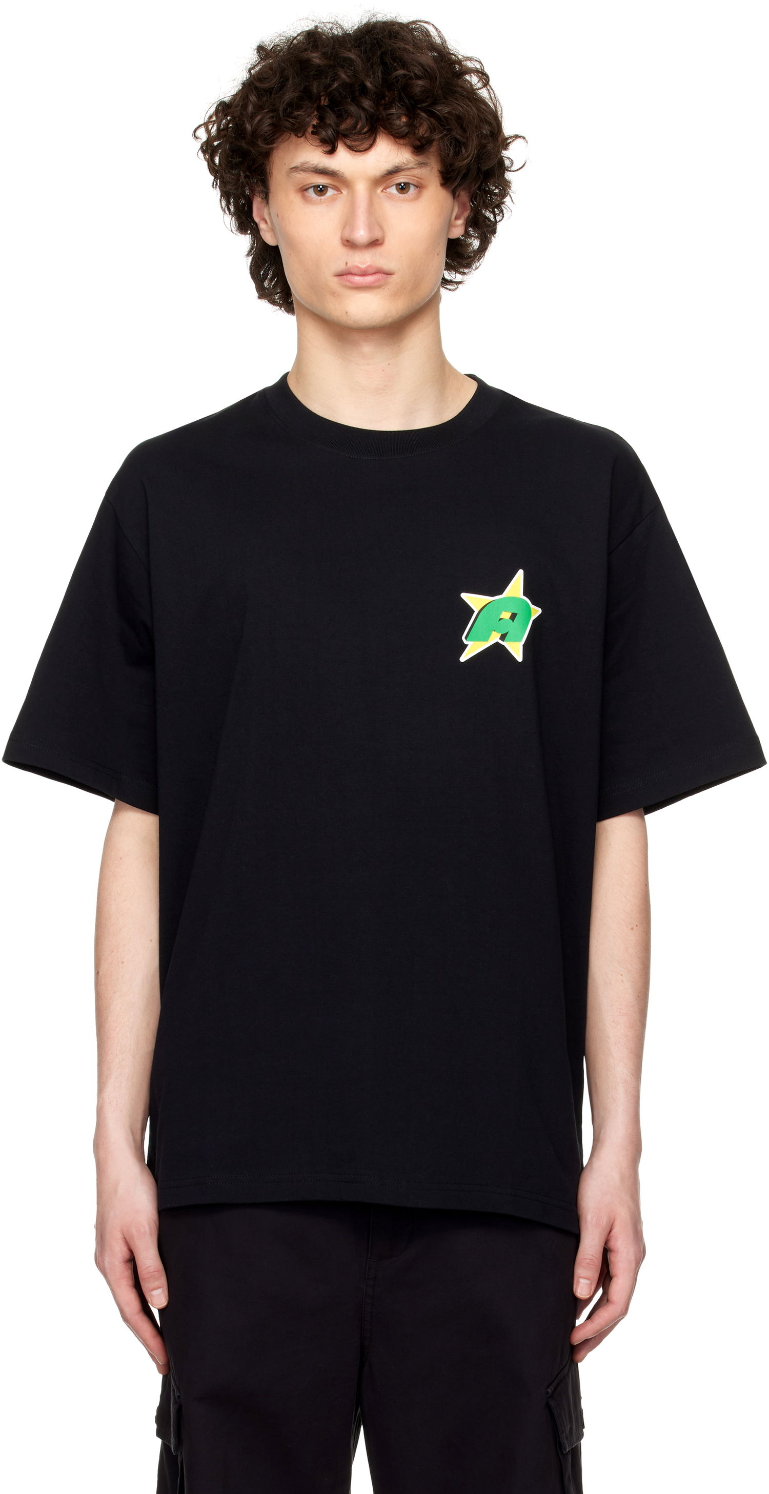 Tričko Awake NY Awake NY Star A Graphic T-Shirt Čierna | AWK-SP25-TS010, 0