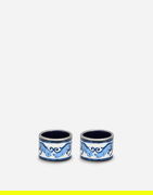 Dolce & Gabbana Set of 2 Ceramic Napkin Rings