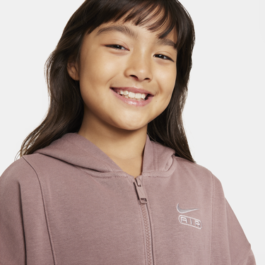 Mikina Nike Nike Air Full-Zip Fleece Hoodie Ružová | FN8615-208, 2