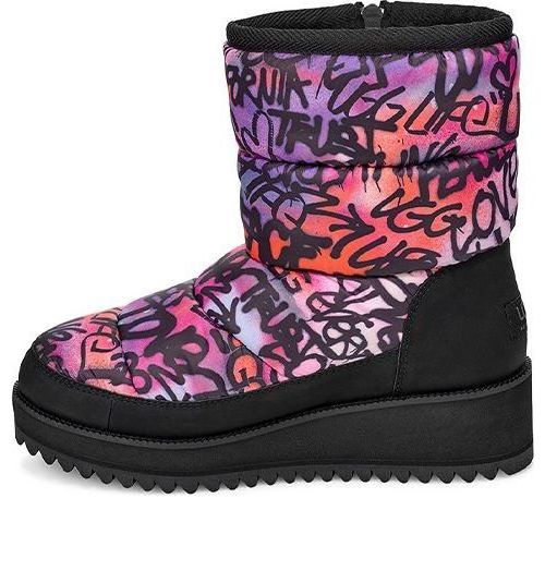 Tenisky a topánky UGG Graffiti Pop Ridge Boots Fialová | 1105715-MULT