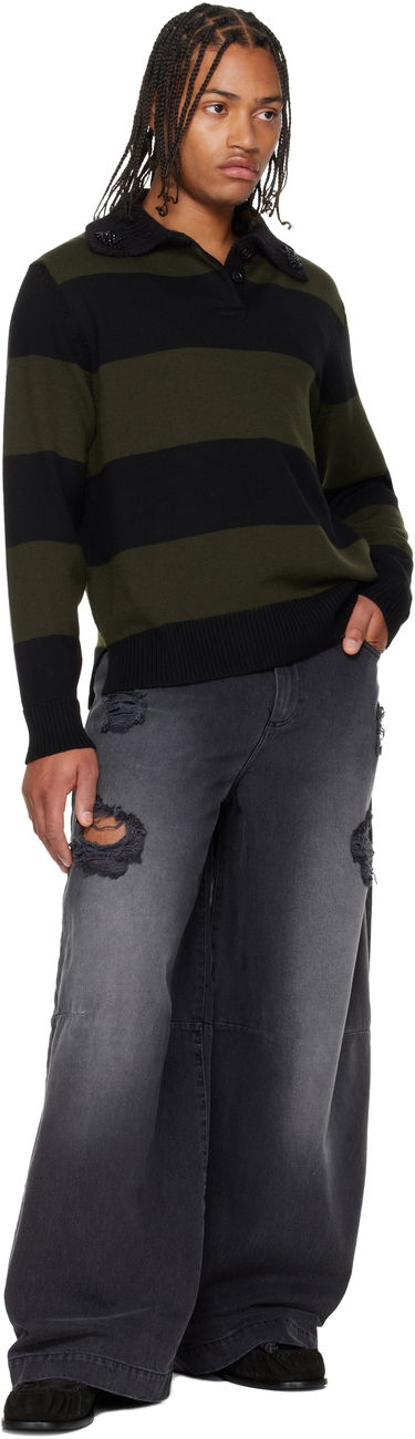 Polo tričko Simone Rocha Simone Rocha Embellished Fuzzy Collar Rugby Polo Rôznofarebný | VMK13SB 0646, 3