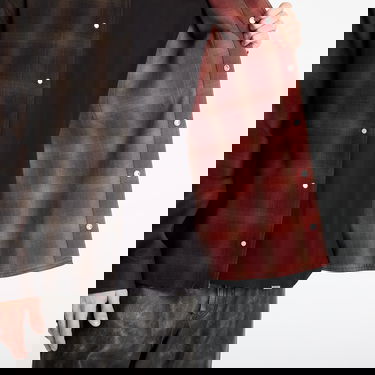 Bunda Represent Clo Bonded Reversible Check Shirt Hnedá | MLM100105-17, 2