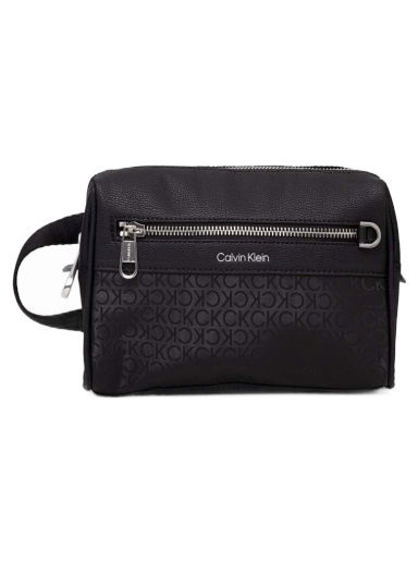 Cestovná taška CALVIN KLEIN Elevated Washbag Čierna | K50K510592