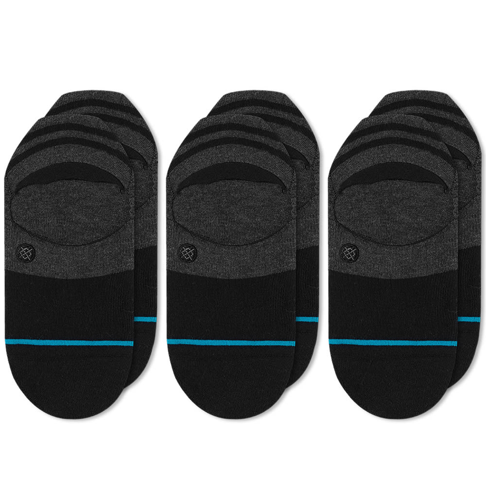 Ponožky Stance Gamut 2 Sock - 3 Pack Black Čierna | M145A19GPK-BLK, 0
